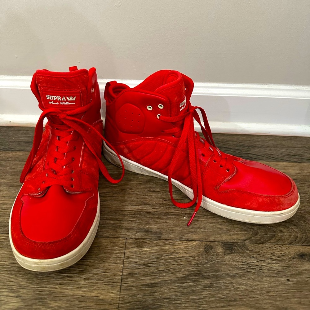 Lil Wayne x Supra S1W Red men’s shoes